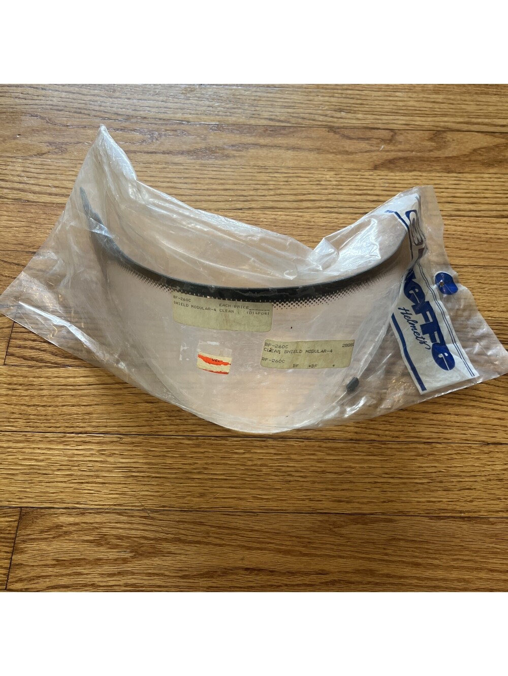 NEW BIEFFE HELMETS BF-260C HELMET VISOR FACE SHIELD CLEAR 28882 MODULAR-4 D14F04